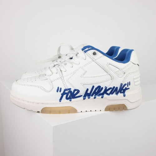 Off-White ‘Out Of Office’ Blue Edition Sneakers – Luxury Comfort for Walking