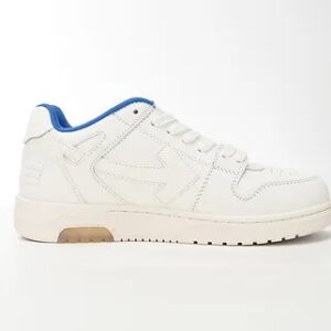 Off-White ‘Out Of Office’ Blue Edition Sneakers – Luxury Comfort for Walking